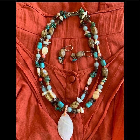 Jewelry - Sterling Necklace/Earring Set